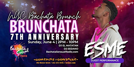 BRUNCHATA - NYC's Bachata Brunch, 7th Anniversary!