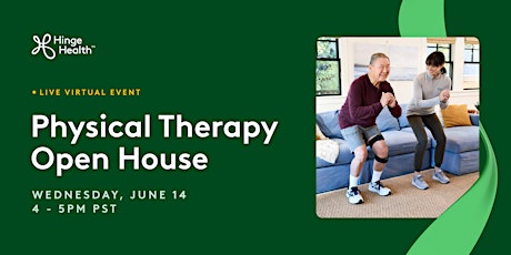Hinge Health: Physical Therapy Open House