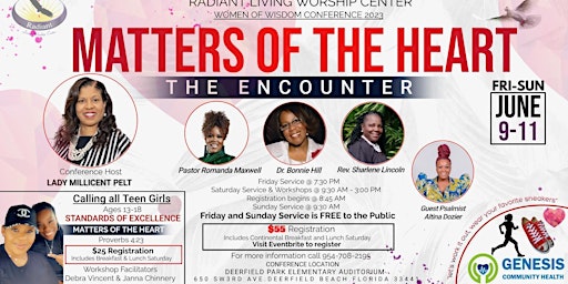 RLWC Women's Conference 2023  "MATTERS OF THE HEART" - The Encounter
