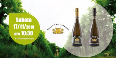 Degustazione con sommelier Prosecco Borgo San Gabriele e Finger Food Degustazione con sommelier Prosecco Borgo San Gabriele e Finger Food