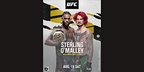 UFC 292: Sterling vs O'Malley LIVE at the California Grill & Bar