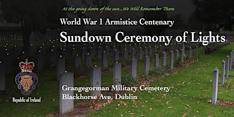 Armistice Centenary Sundown Ceremony of Lights primary image