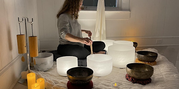 Immersive sound journey - singing crystal bowls - for sleep or meditation