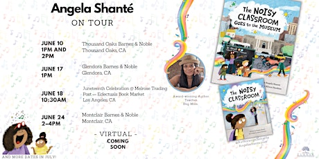 8/12:  Liberation Station (Book TOUR) with Angela Shanté