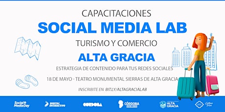 Imagen principal de Capacitación Turismo & Comercio Social Media Lab A