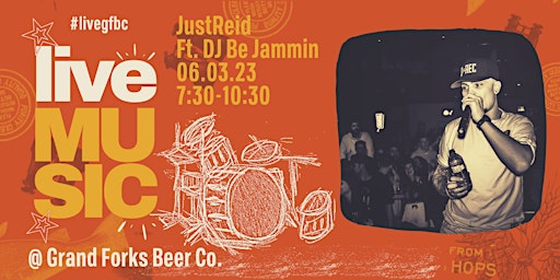 Live Music with JustReid at Grand Forks Beer Co. primary image
