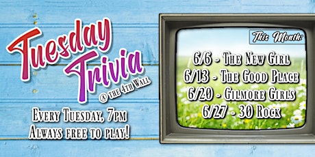 TUESDAY TRIVIA @ THE 4TH WALL
