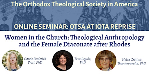 Women in the Church: Theological Anthropology and the Female Diaconate primary image