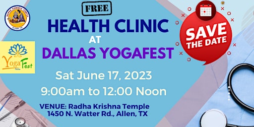 Health Clinic at Dallas Yogafest