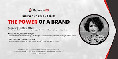 Perimeter83 Lunch & Learn Series – The Power of a Brand