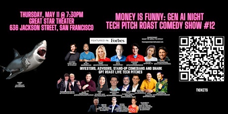 Money is Funny: the Tech Pitch Roast Comedy Show