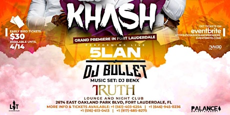 KHASH SOUTH FLORIDA GRAND PREMIERE - A NIGHT TO REMEMBER