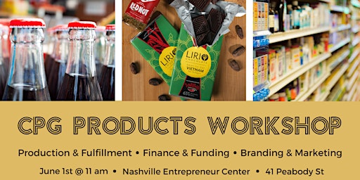 Consumer Packaged Goods Workshop at Nashville EC primary image