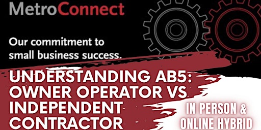 Understanding AB5: Owner Operator vs Independent Contractor (Hybrid) primary image