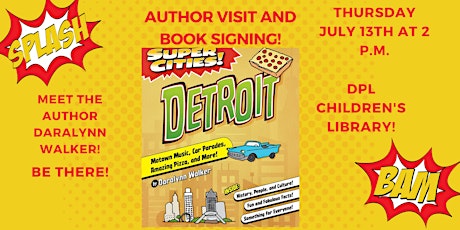 Meet the Author: Daralynn Walker, Super Cities! Detroit