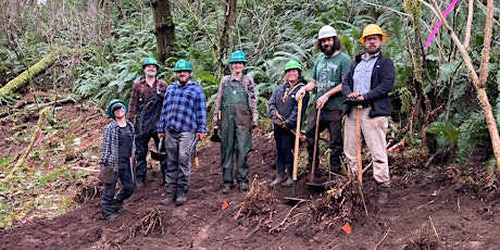Camp Westwind New Trail Construction Party
