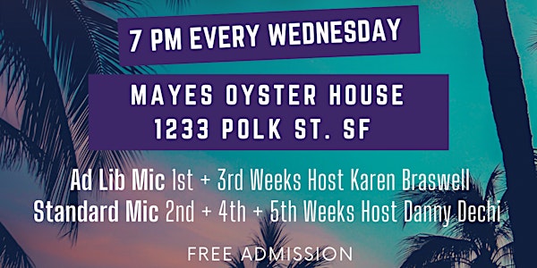 Mayes Oyster House Comedy!