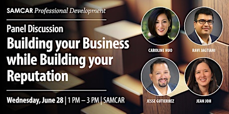 Building Your Business While Building Your Reputation (Panel Discussion)