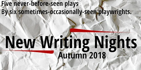 New Writing Night Autumn 2018 primary image