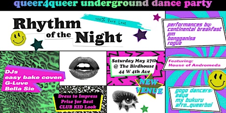 RhYtHm oF The NiGHT // queer 4 queer dance party primary image