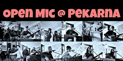 "We Love Songwriters + more" Open Mic at Pekarna, NYC!  primärbild