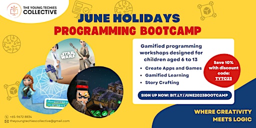 June Holidays Kids Programming Bootcamp primary image