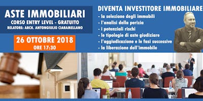 ASTE IMMOBILIARI - CORSO ENTRY LEVEL ASTE IMMOBILIARI - CORSO ENTRY LEVEL