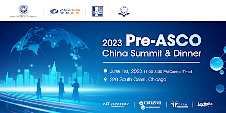 Pre-ASCO China Summit & Dinner