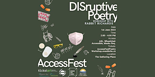 AccessFest: Poetry Workshop with Rabbit Richards primary image