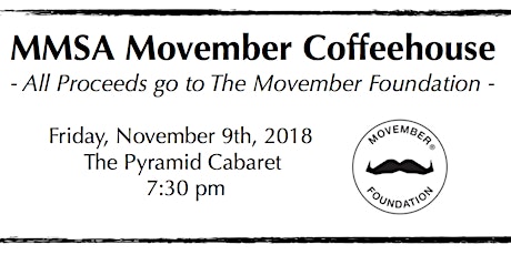 Movember Coffeehouse 2018 primary image