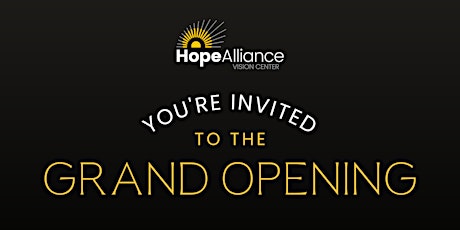 Grand Opening of Hope Alliance Vision Center - Park City