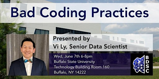 BDSC June: Bad Coding Practices primary image