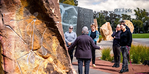 Hear their stories. Amplify their voice.  Reconciliation Place Public Walks  primärbild