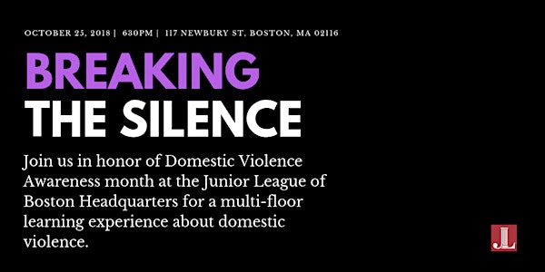 Domestic Violence Awareness Night hosted by the Junior League of Boston