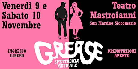 Imagen principal de Grease! 10 novembre 2018