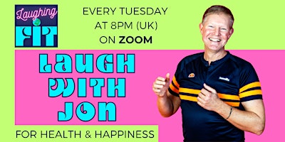 LaughingFIT- a weekly online laughter class for health & happiness  primärbild