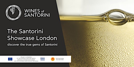 Imagen principal de The London Santorini Showcase with Three Wine Men
