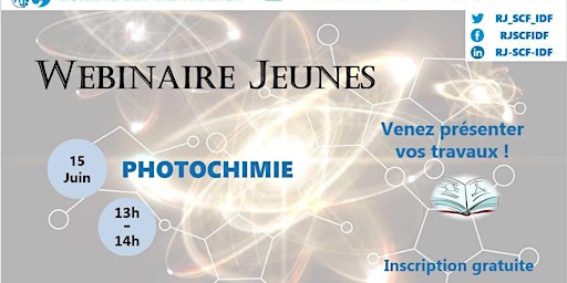 Image principale de Webinaire Jeunes - Photochimie