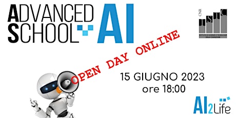 Open Day - VI edizione dell'Advanced School in Artificial Intelligence