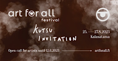 Art For All Festival 2023 - Kutsu / Invitation