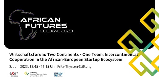 Two Continents – One Team: Cooperation within African-European Startups primary image
