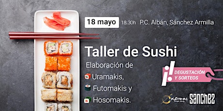 Imagen principal de Taller de Sushi en Sánchez Albán