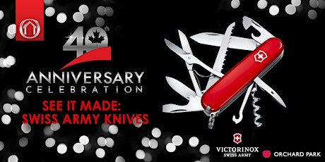 40th Anniversary Events - How a Swiss Army Knife is Made (Kelowna, BC) primary image