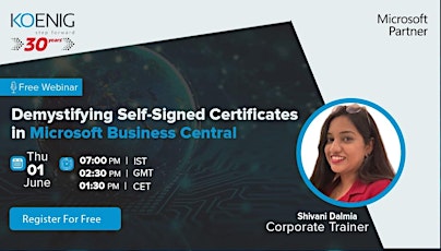 Demystifying Self-Signed Certificates in Microsoft Business Central