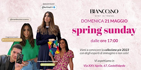 Immagine principale di Spring Sunday con ElliAlli - Fashion, Profumi e Armocromia 
