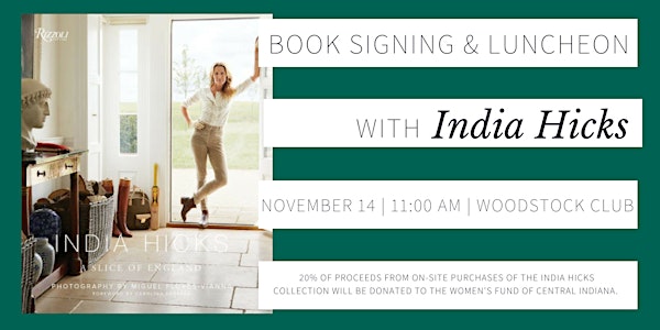 India Hicks Book Signing and Luncheon