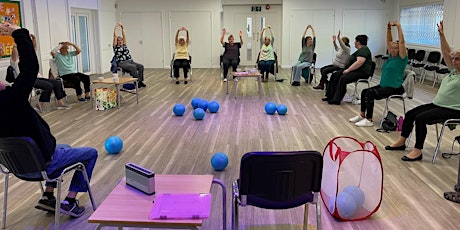 Wellbeing Sit Fit classes for over 55's £24 for  8 weeks  (£3 per week)