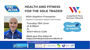 Health and Fitness for the Sole Trader primary image