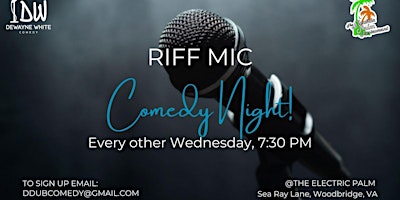 Primaire afbeelding van "Riff Mic" Open Mic Comedy That's Made Up ON THE SPOT!!!
