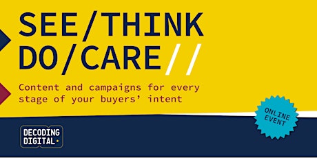 See, Think, Do Care:  Marketing campaigns for every stage of buyer intent primary image